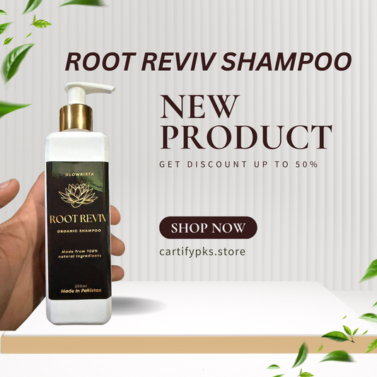 ROOT REVIV ORGANIC SHAMPOO WITH MORE INGREDIANTS /250 ML BOTTLE