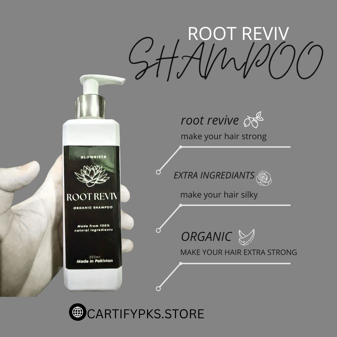 ROOT REVIV ORGANIC SHAMPOO WITH MORE INGREDIANTS /250 ML BOTTLE