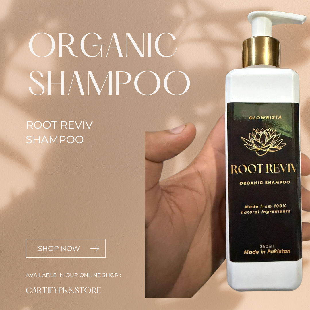 ROOT REVIV ORGANIC SHAMPOO WITH MORE INGREDIANTS /250 ML BOTTLE