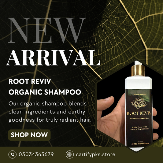 ROOT REVIV ORGANIC SHAMPOO WITH MORE INGREDIANTS /250 ML BOTTLE
