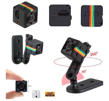 SQ11 Mini Camera HD 1080P | Night Vision Motion Detection DVR Camcorder