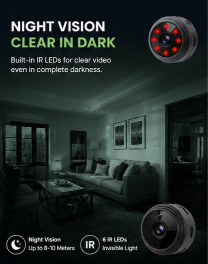 A9 1080p HD Magnetic WiFi Mini Camera